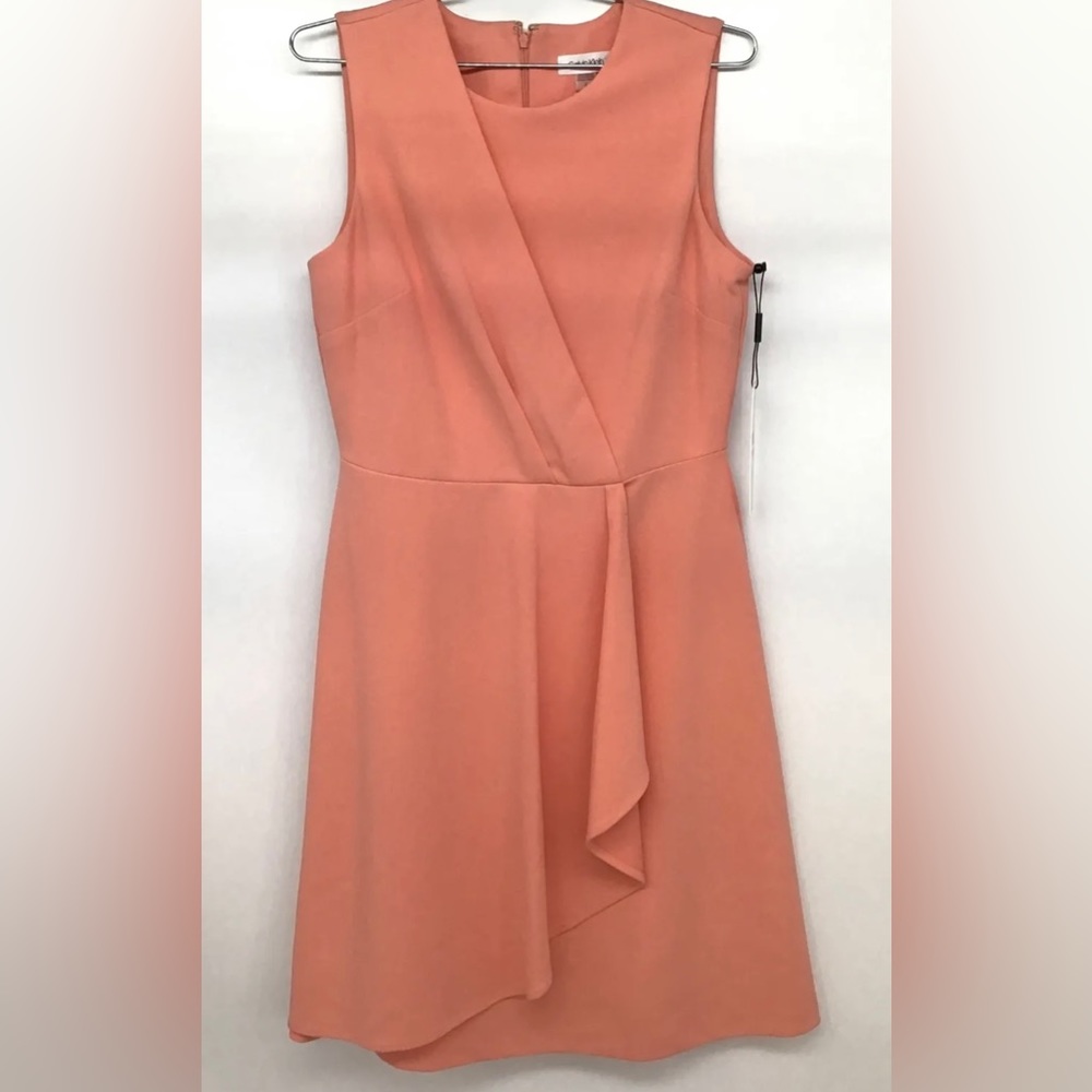 New with Tags Calvin Klein Women's Peach Dress